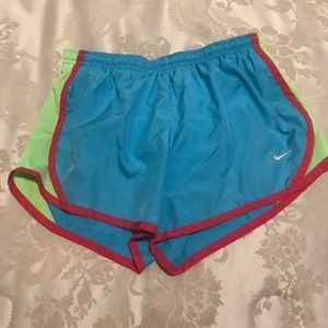 Nike girls running shorts